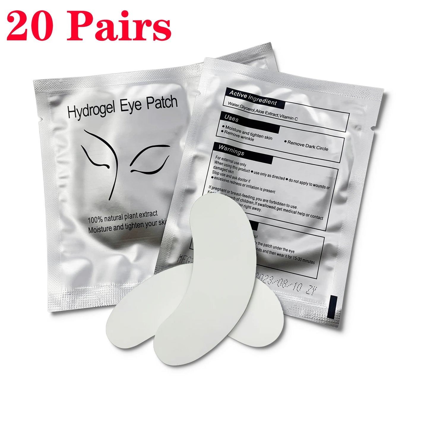 10/20/50 Pairs Eyelash Extension Patches Under Eye Pads For Grafting Eyelashes Paper Eye Gel Sticker Wrap Lash Patch Makeup Tool