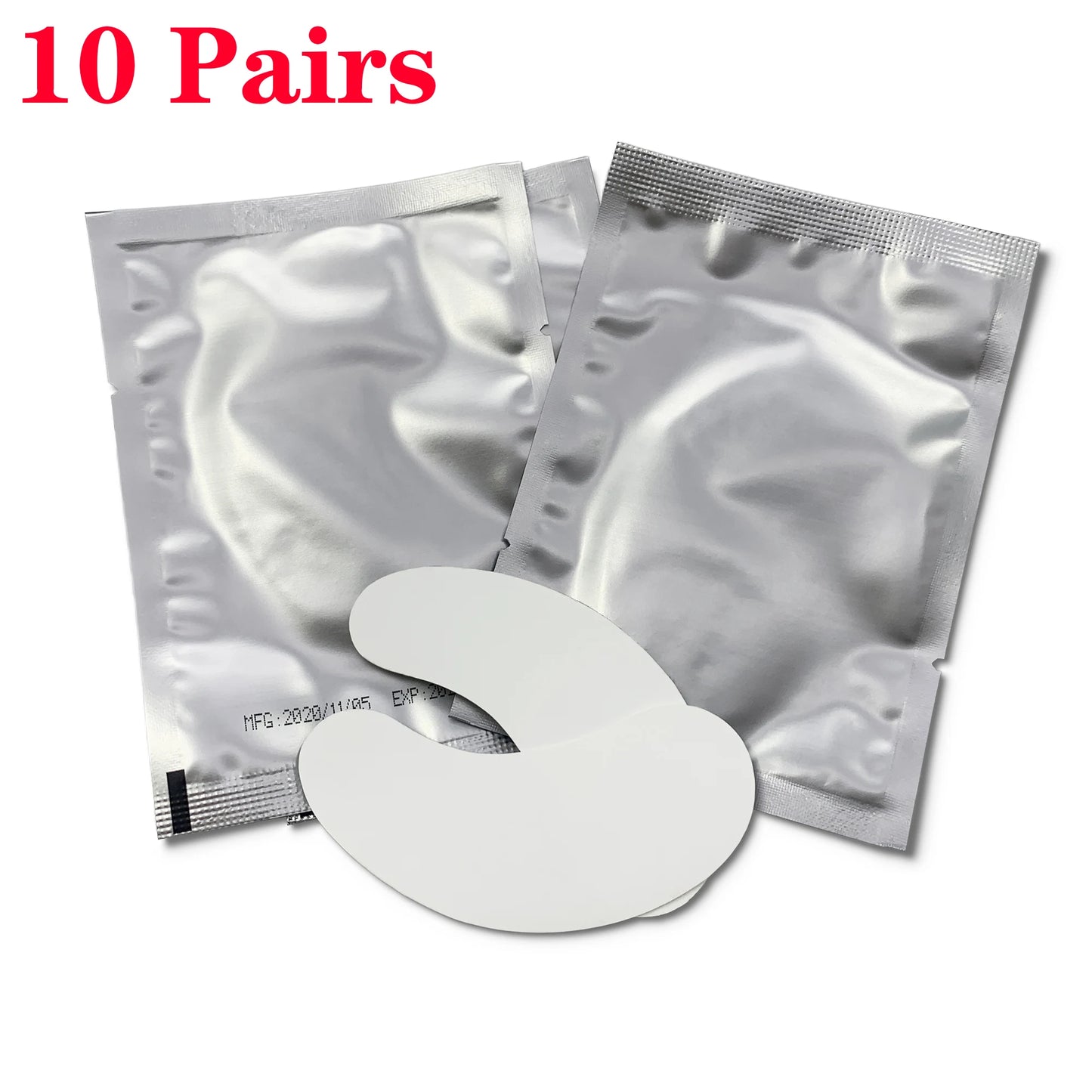 10/20/50 Pairs Eyelash Extension Patches Under Eye Pads For Grafting Eyelashes Paper Eye Gel Sticker Wrap Lash Patch Makeup Tool