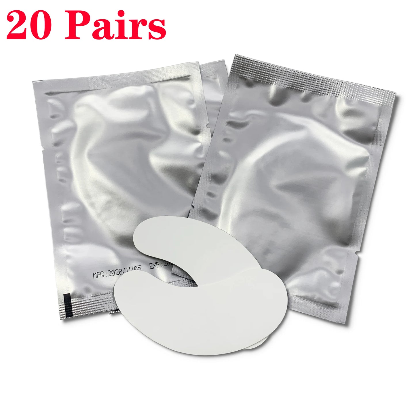 10/20/50 Pairs Eyelash Extension Patches Under Eye Pads For Grafting Eyelashes Paper Eye Gel Sticker Wrap Lash Patch Makeup Tool